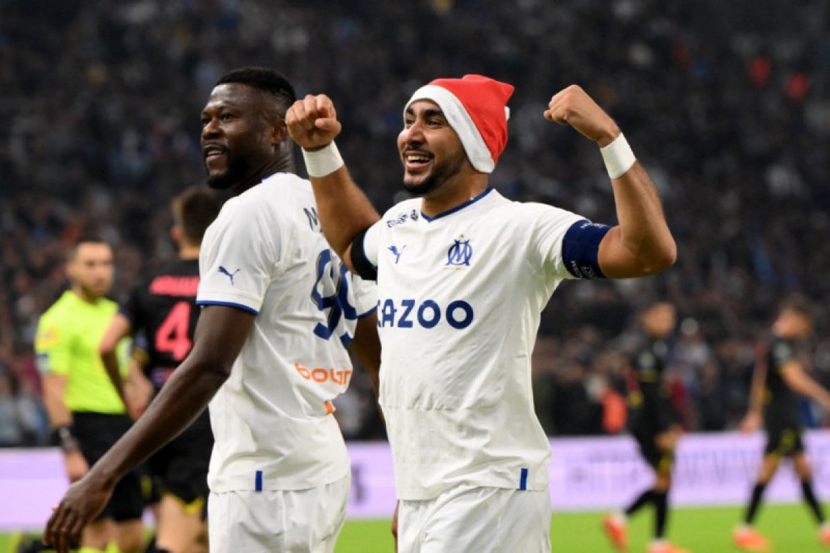 Ringkasan Liga Prancis: Marseille pesta gol, Lens tersendat