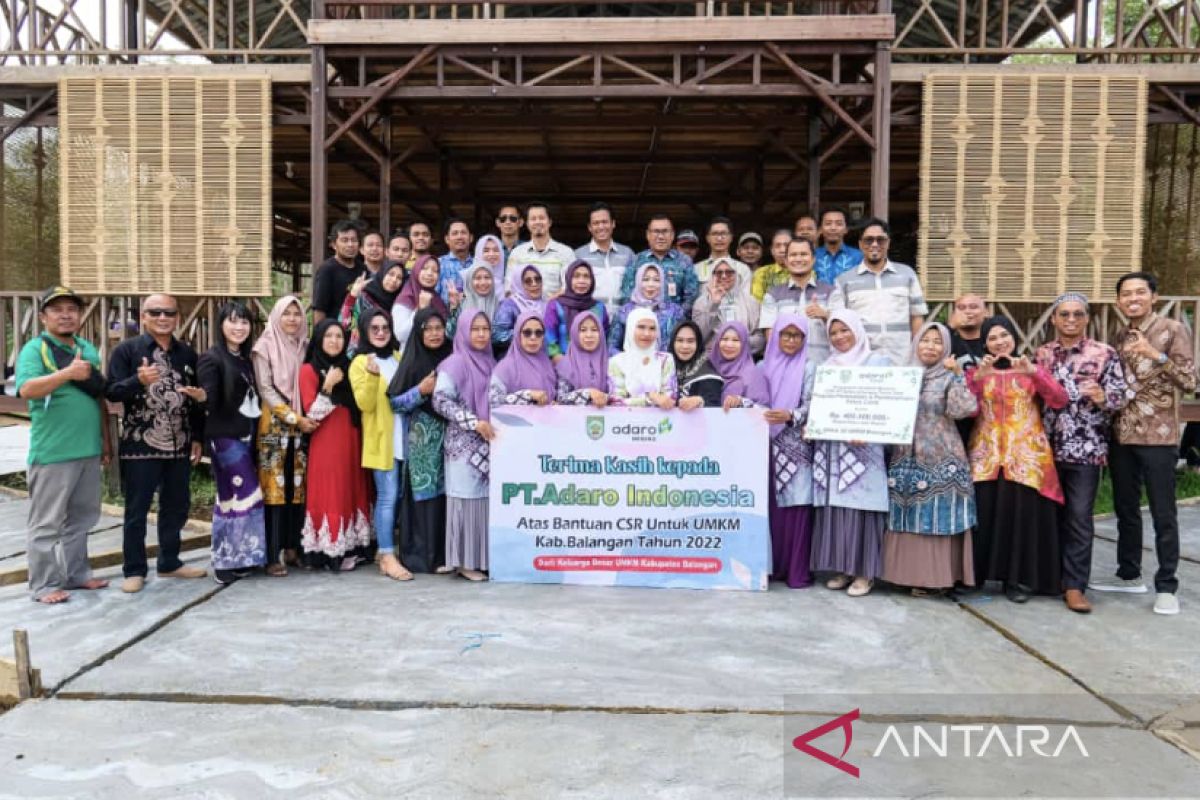 PT Adaro Indonesia bantu permodalan 20 UMKM di Balangan