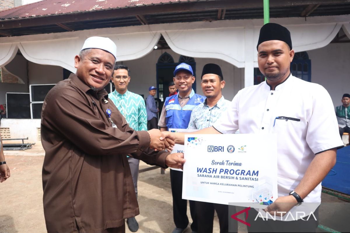 YBM BRILiaN dan LAZnas PHR luncurkan WASH Program, bantu atasi krisis air bersih di Dumai