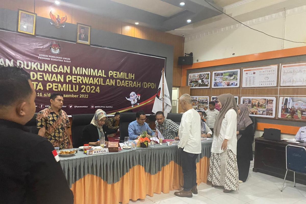 Yan Firdaus sengketakan KPU ke Bawaslu Sumbar terkait proses penyerahan syarat dukungan