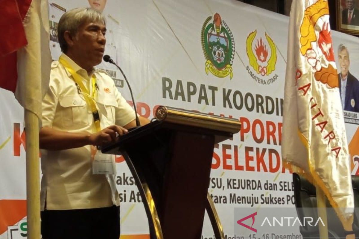 KONI Sumut matangkan persiapan atlet hadapi PON 2024