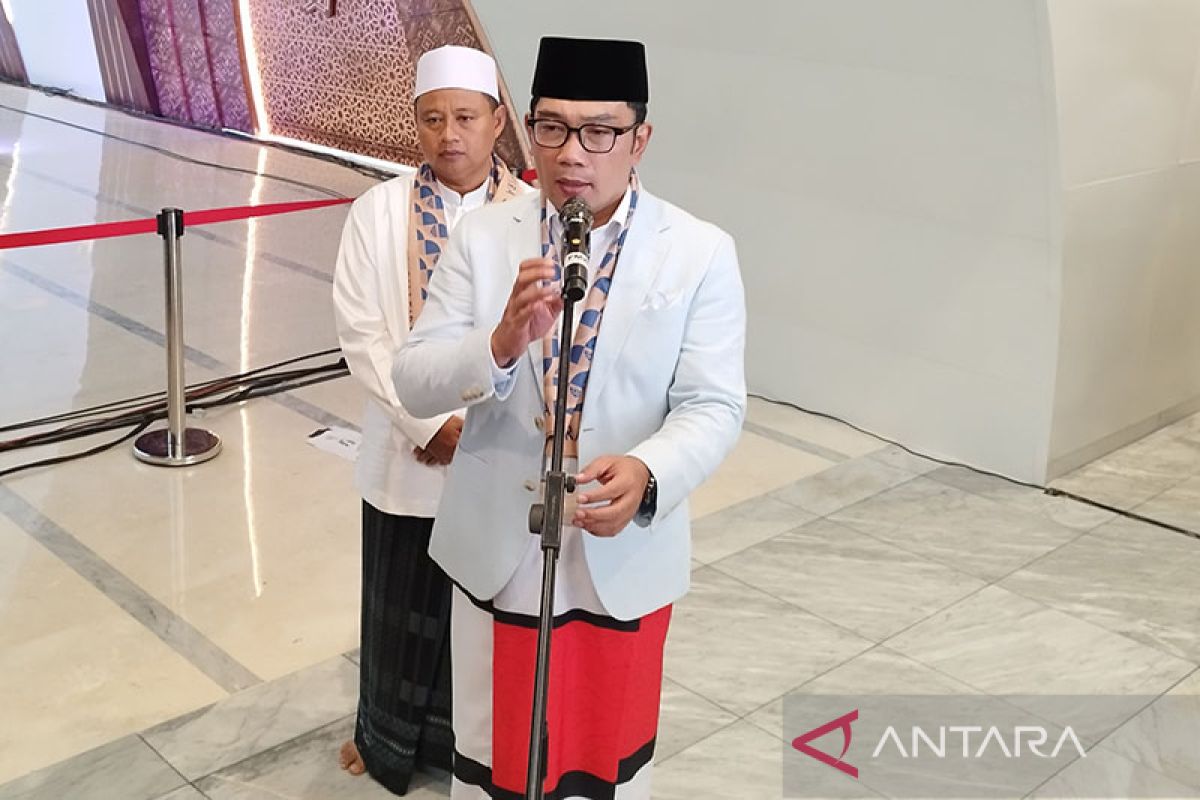 Ridwan Kamil sebut Masjid Al Jabbar merupakan masjid terlengkap