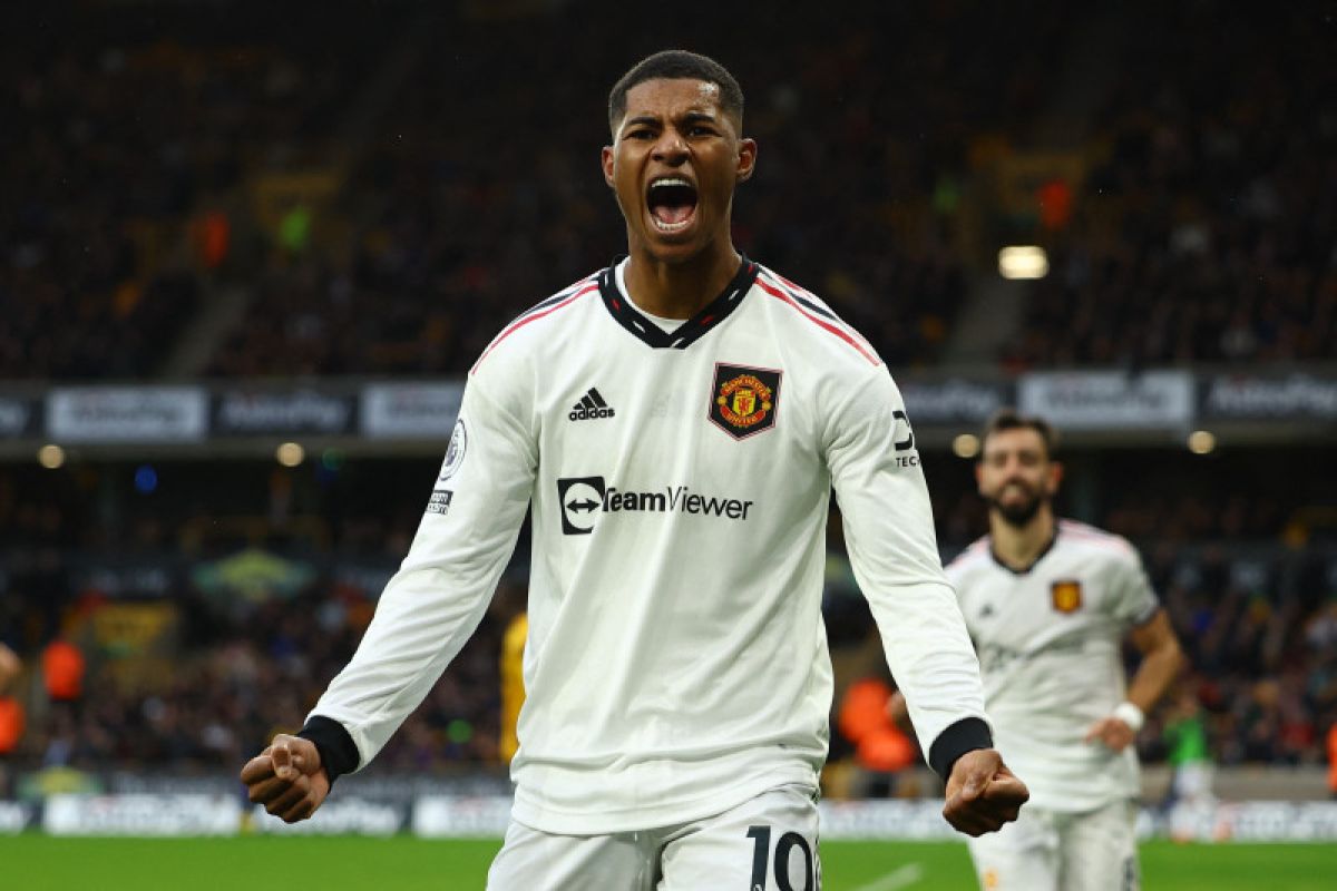 Rashford bawa MU menang 1-0 atas Wolverhampton