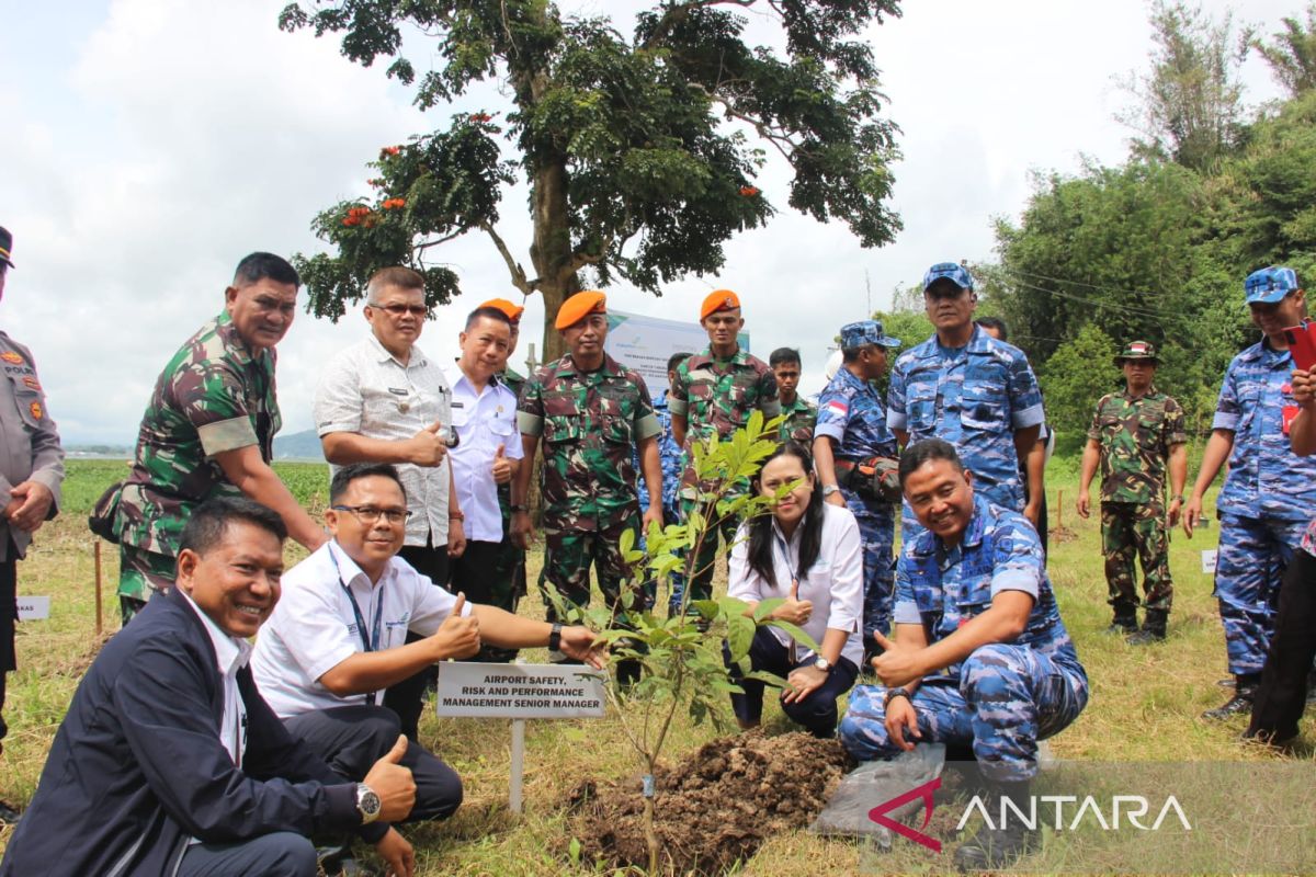 AP1-TNI AU bersinergi dukung penghijauan di Sulut