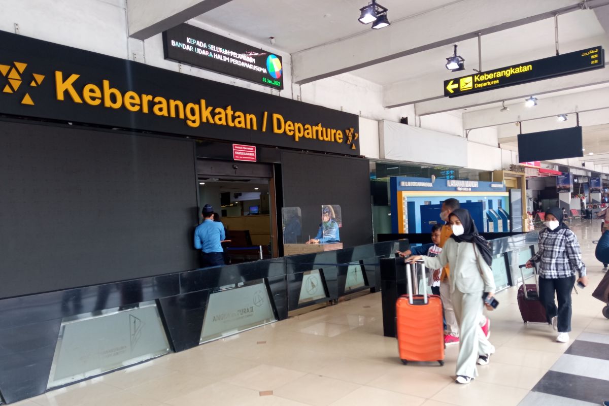 Bandara Halim layani 118.398 penumpang selama Nataru