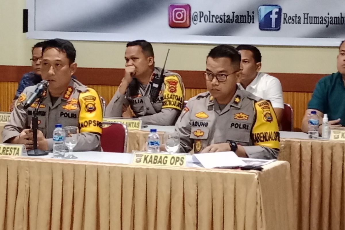 Polresta Jambi ungkap 187 pelaku geng motor sadis sepanjang 2022