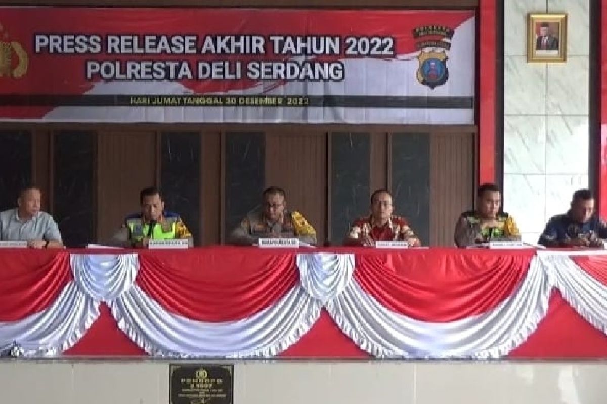 Polresta Deliserdang sita 5,5 kg sabu dan 9 kg ganja sepanjang 2022