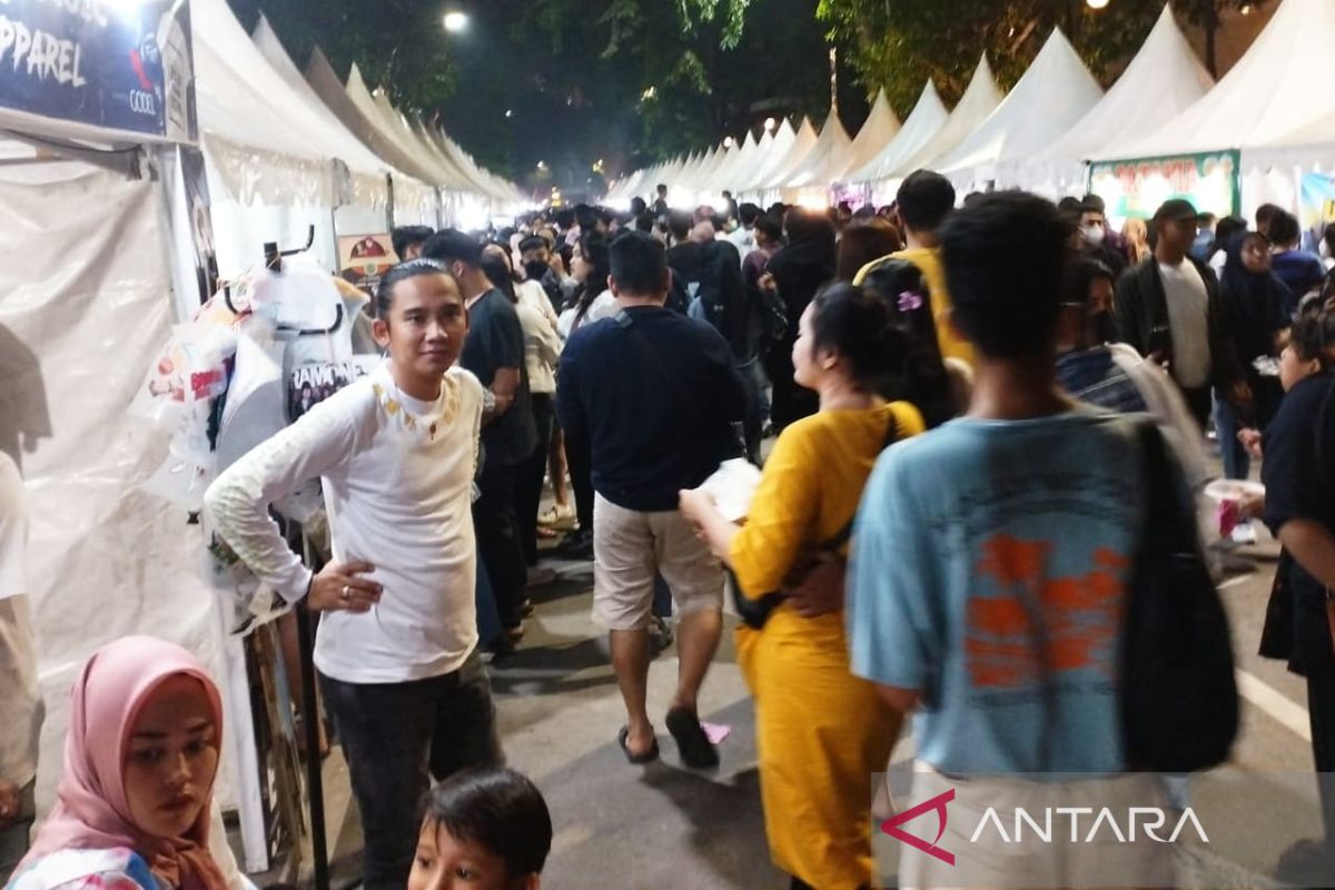 Malam pergantian tahun di Medan dimeriahkan 'street food festival'