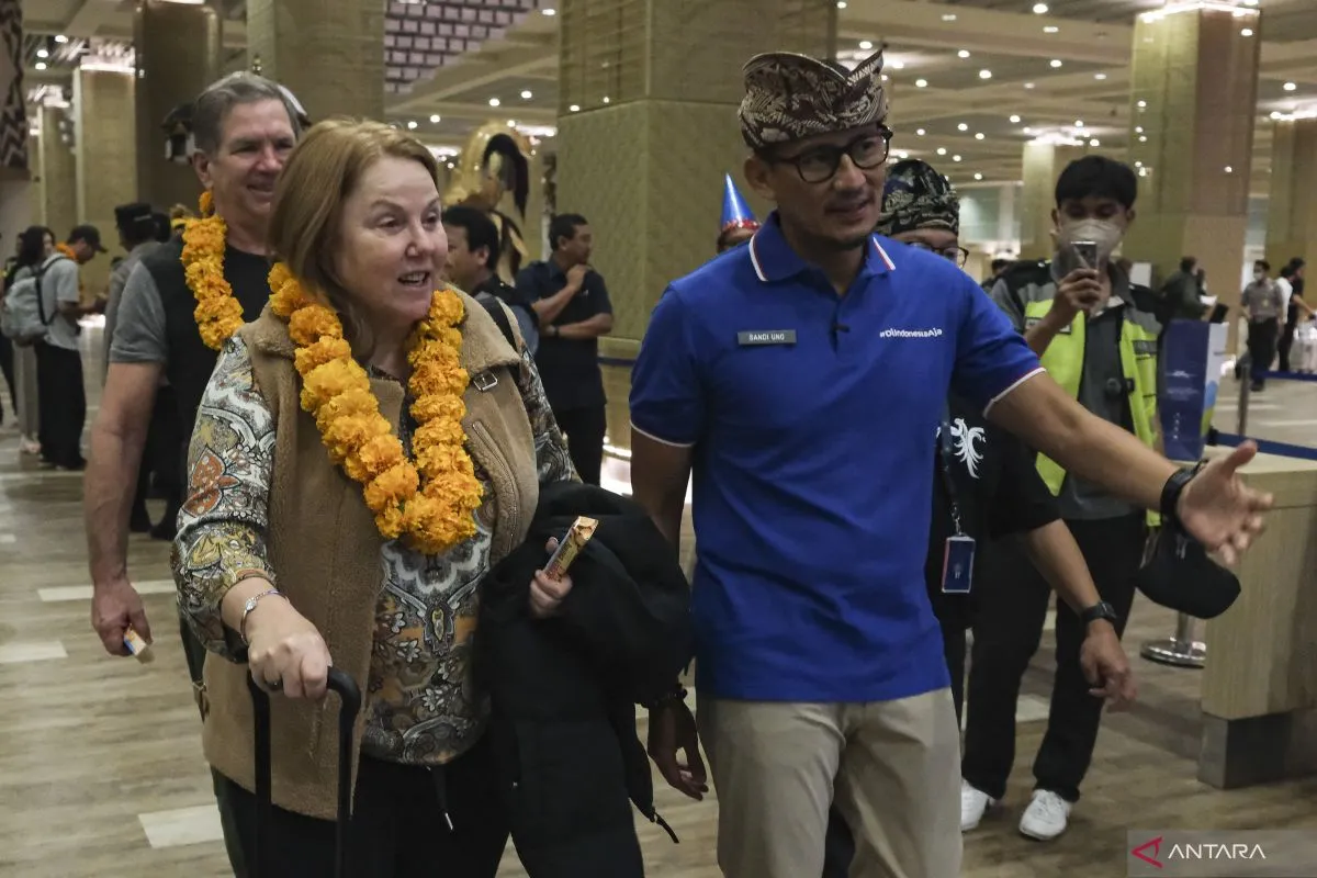 Wisatawan mancanegara pertama yang datang ke Indonesia 2023 dari Kanada