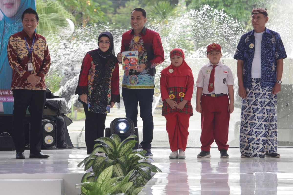 Ketua PKK Surabaya: Mendongeng dukung perkembangan kognitif anak