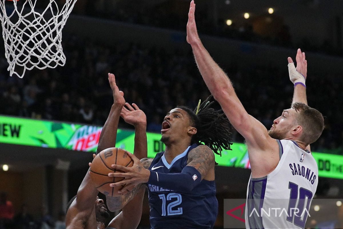 NBA - Grizzlies atasi Kings setelah kuasai kuarter keempat