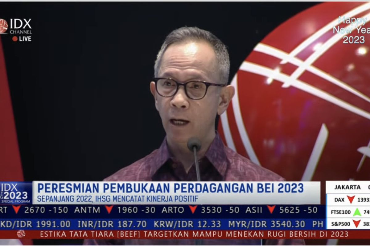 OJK sebut kinerja pasar modal Indonesia 2022 terbaik di ASEAN