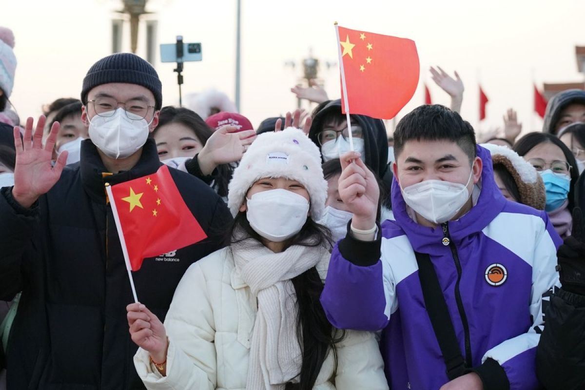 Warga di berbagai penjuru China rayakan Tahun Baru