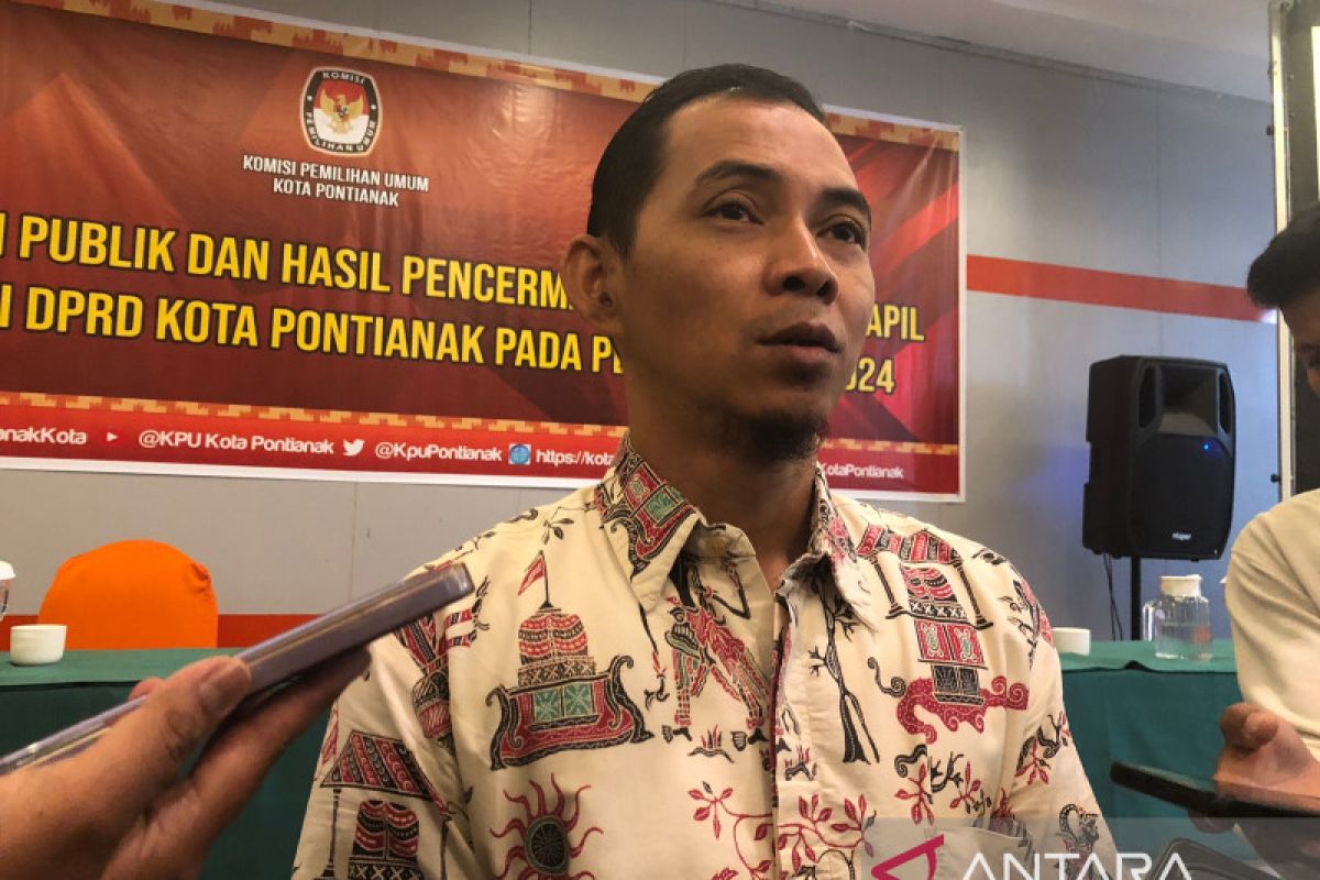 KPU Pontianak laporkan 130 orang dicatut sebagai pengurus parpol