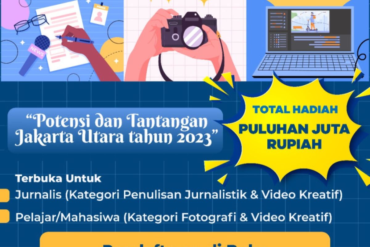 Pemkot Jakut gandeng jurnalis kreatif gelar lomba foto-video