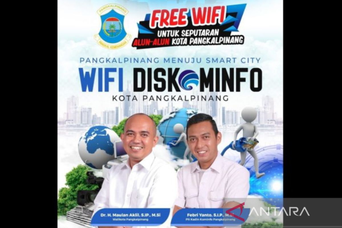 Pemkot Pangkalpinang sediakan wifi gratis di Taman Merdeka