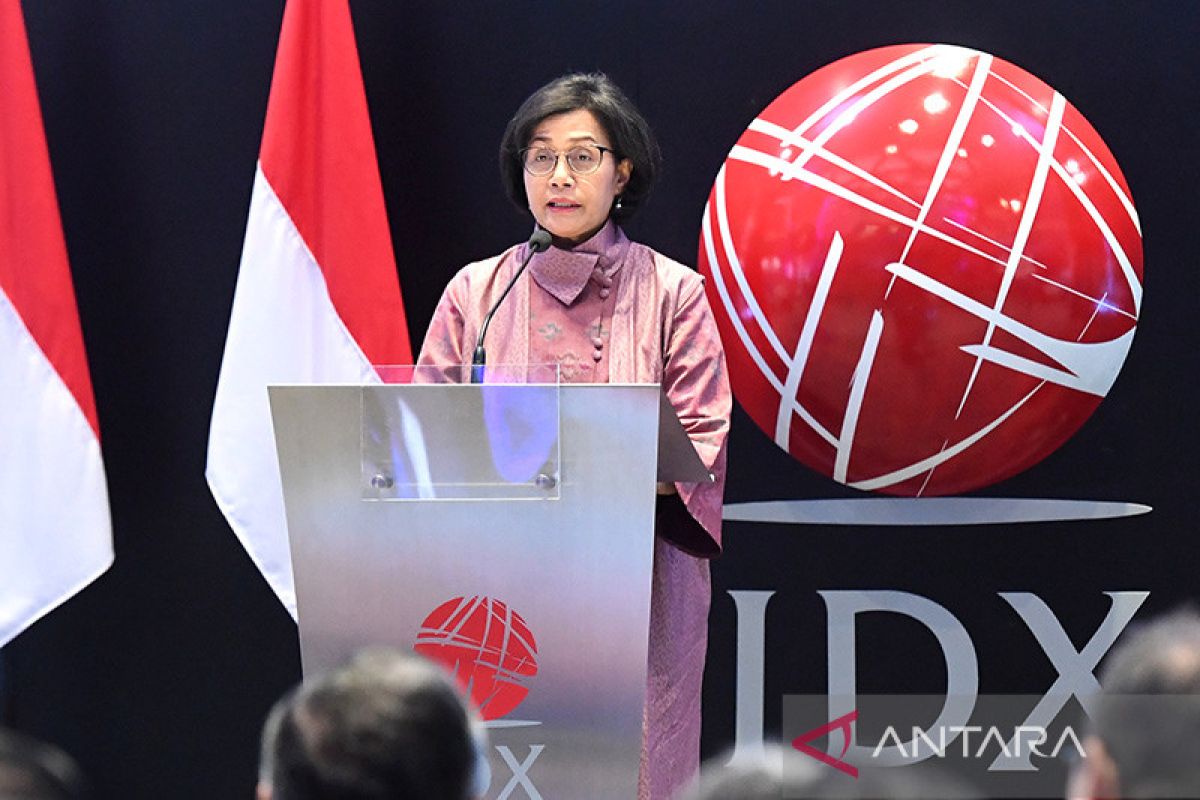 Kinerja pasar modal Indonesia bekal bagus memasuki 2023, kata Sri Mulyani