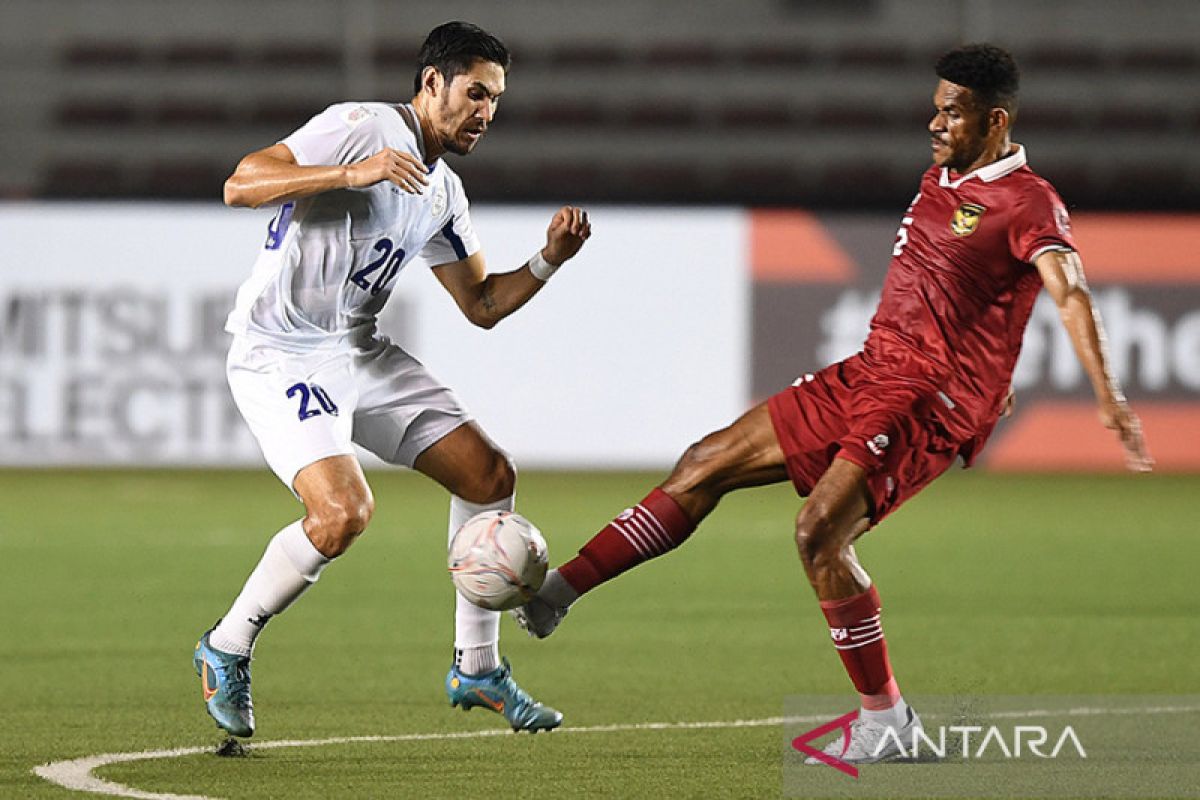 Indonesia ungguli Filipina 2-0 pada babak pertama