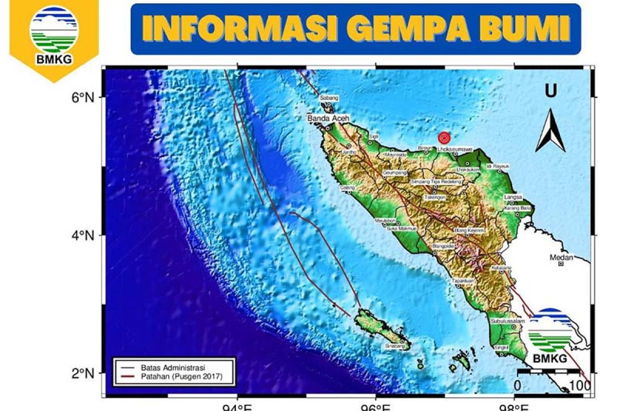 Lhokseumawe diguncang gempa