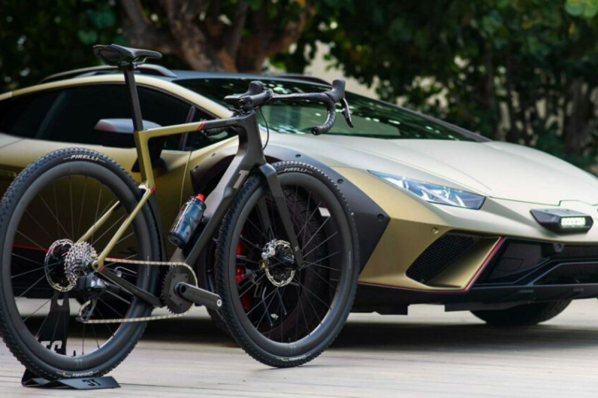 Lamborghini gandeng perusahaan sepeda 3T ciptakan "gravel bike" seharga Rp200 jutaan
