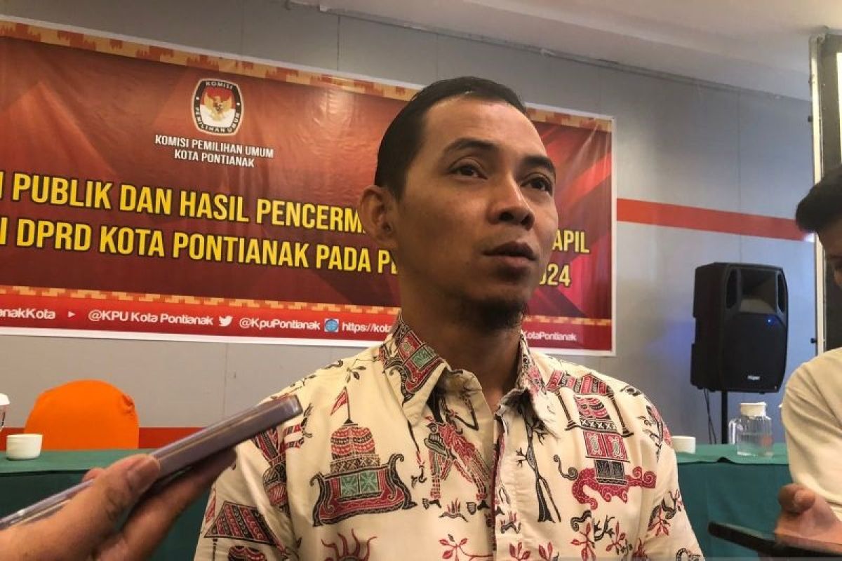 KPU Pontianak laporkan sebanyak 130 orang dicatut sebagai pengurus parpol