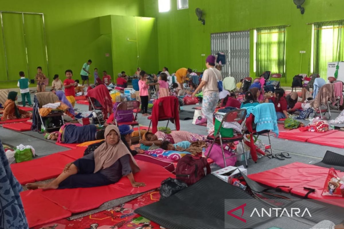 Warga yang mengungsi akibat banjir di Kudus bertambah jadi 643 orang