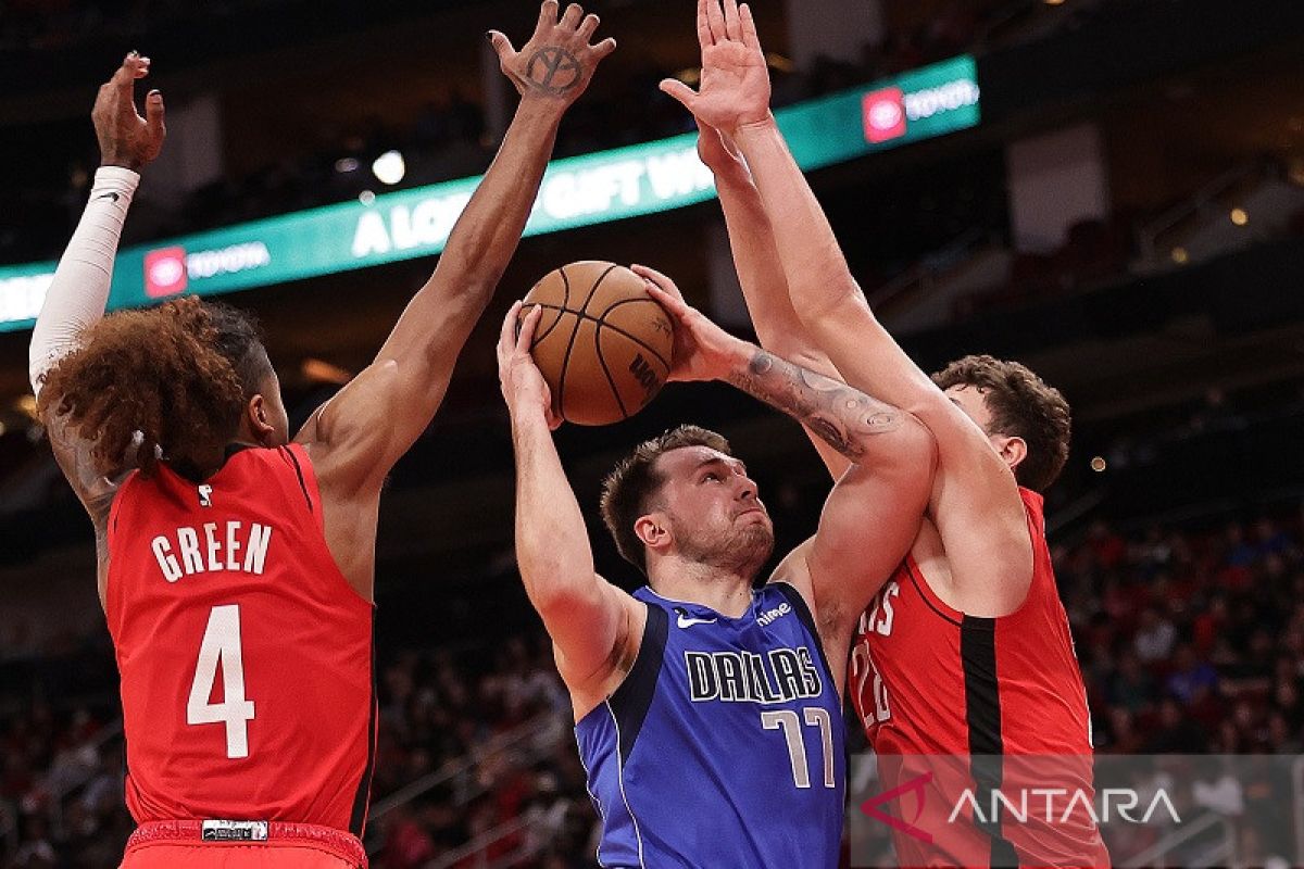 Mavericks bangkit pukul Rockets disokong 39 poin milik Luka Doncic