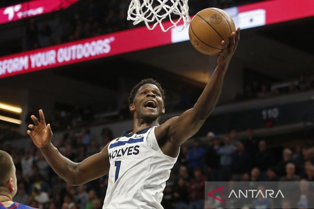 Pebasket Timberwolves beri kekalahan pertama Kings