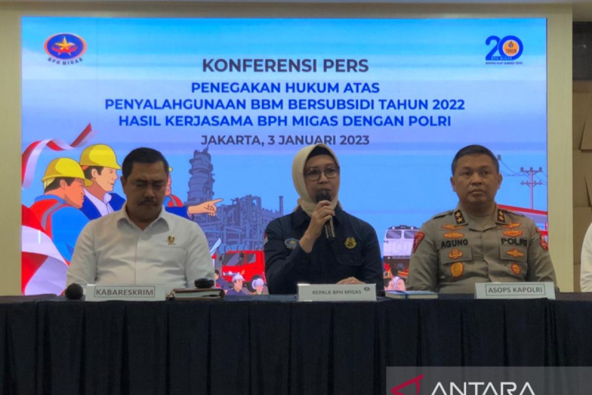 BPH Migas ungkap penyalahgunaan BBM bersubsidi  sebanyak 1,42 juta liter di 2022