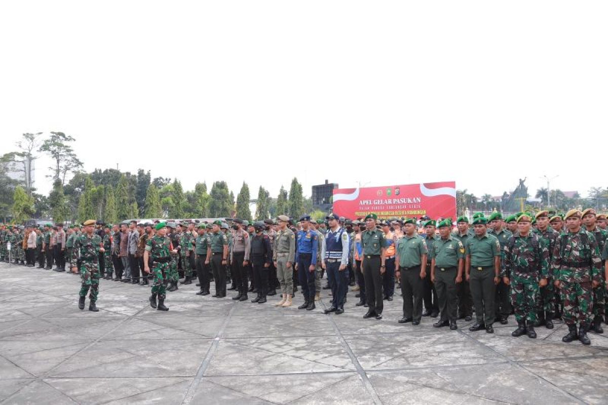 4.000 personel amankan kunjungan Presiden Jokowi di Riau