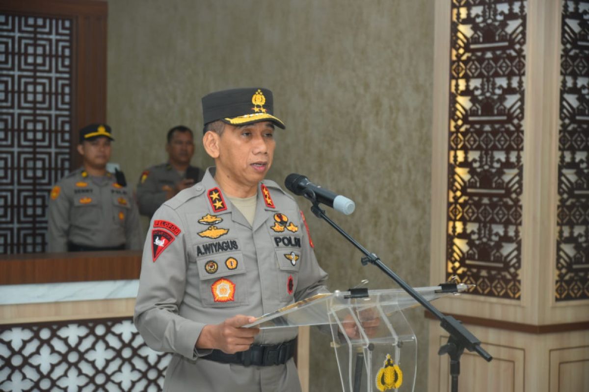 Brigjen Pol Umar Effendi resmi jabat Wakapolda Lampung