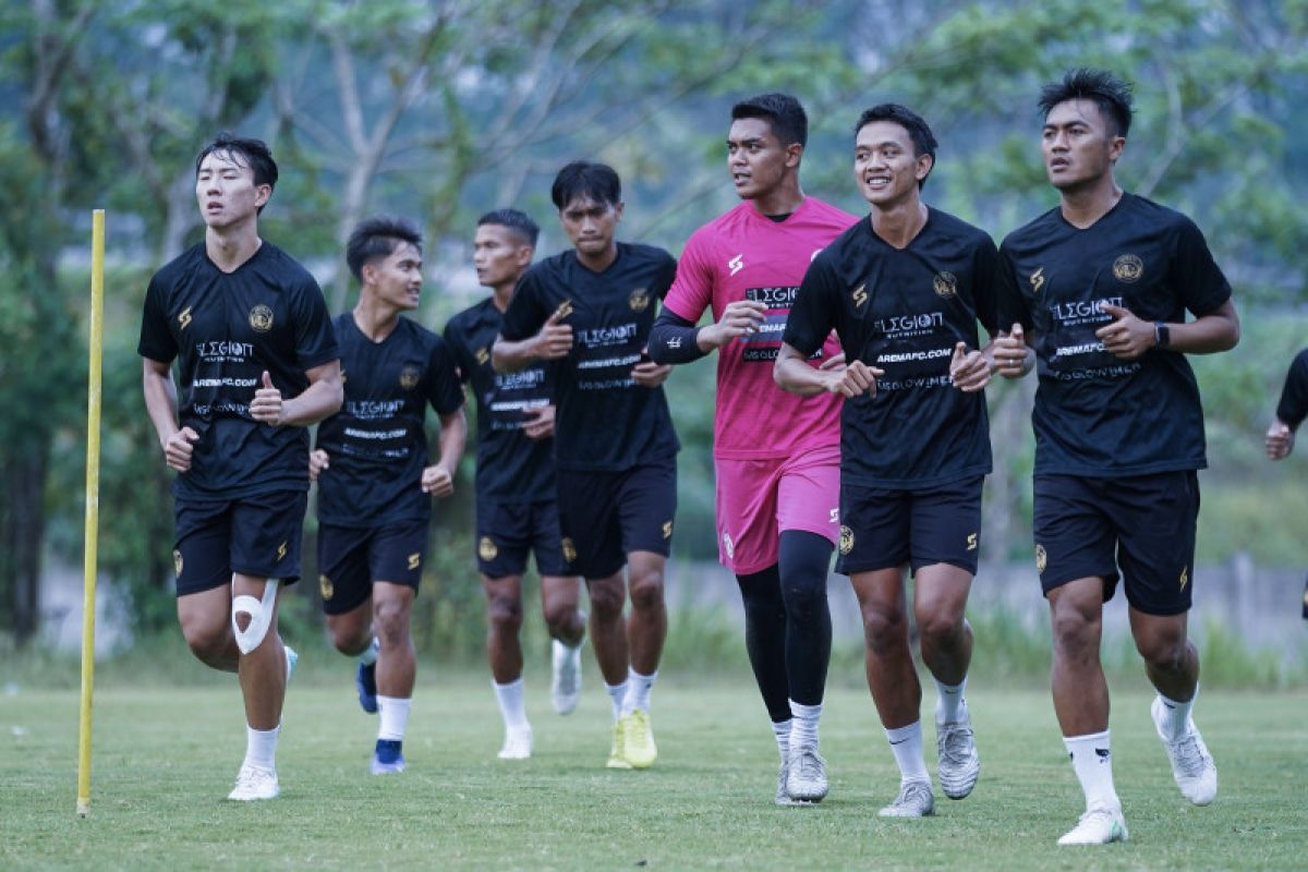 Arema FC gelar latihan terpusat pulihkan kondisi pemain