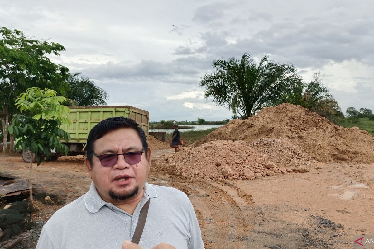 Pemilik lahan yang disidak anggota DPRD tepis isu tambang ilegal
