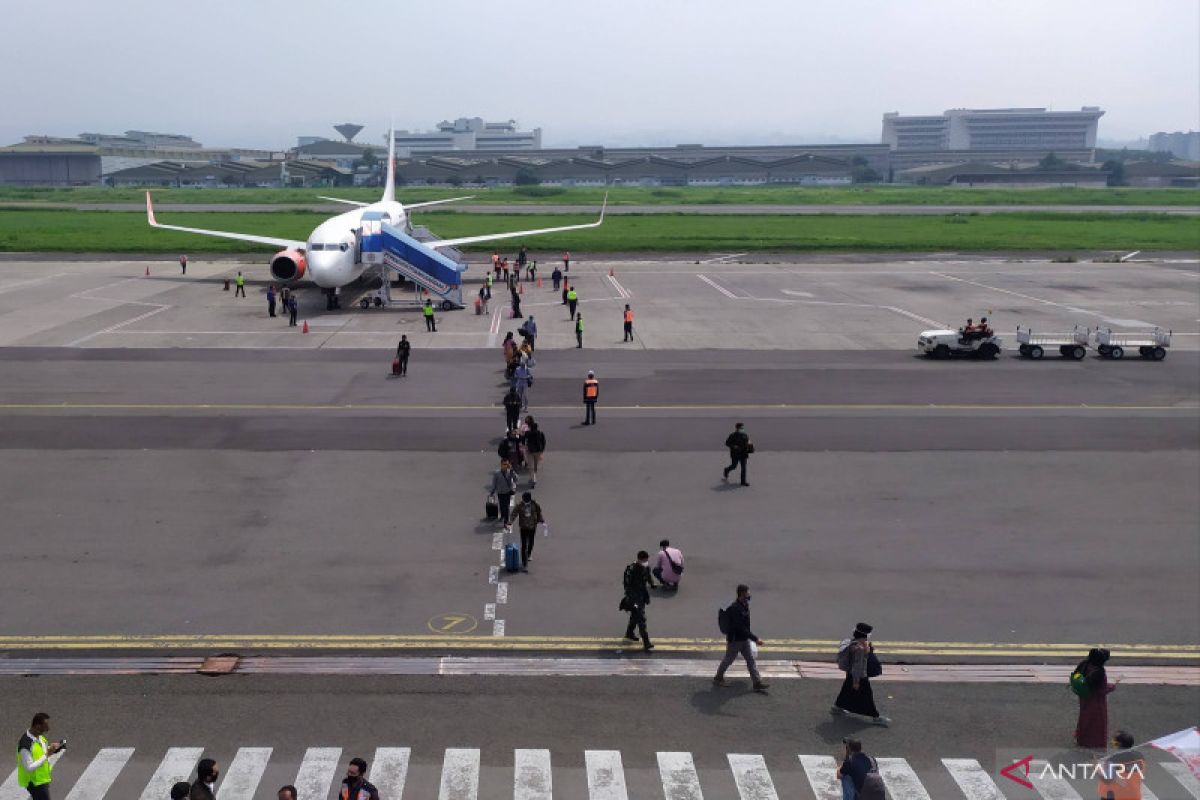 Bandara Husein catat penumpang naik 10 persen di Tahun Baru 2023
