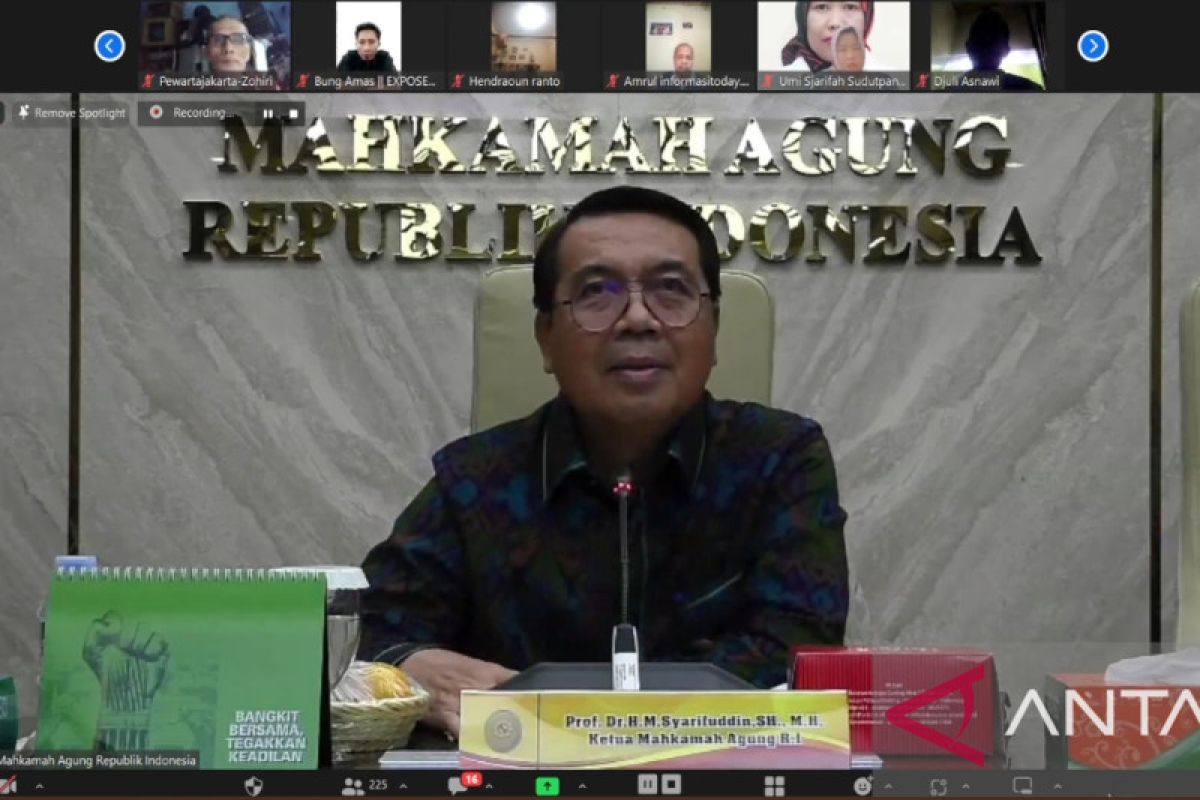 MA: Perma 1 Tahun 2022 pedoman permohonan restitusi