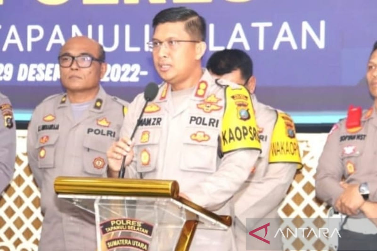 134 kecelakaan lalu lintas di wilayah Polres Tapsel selama 2022