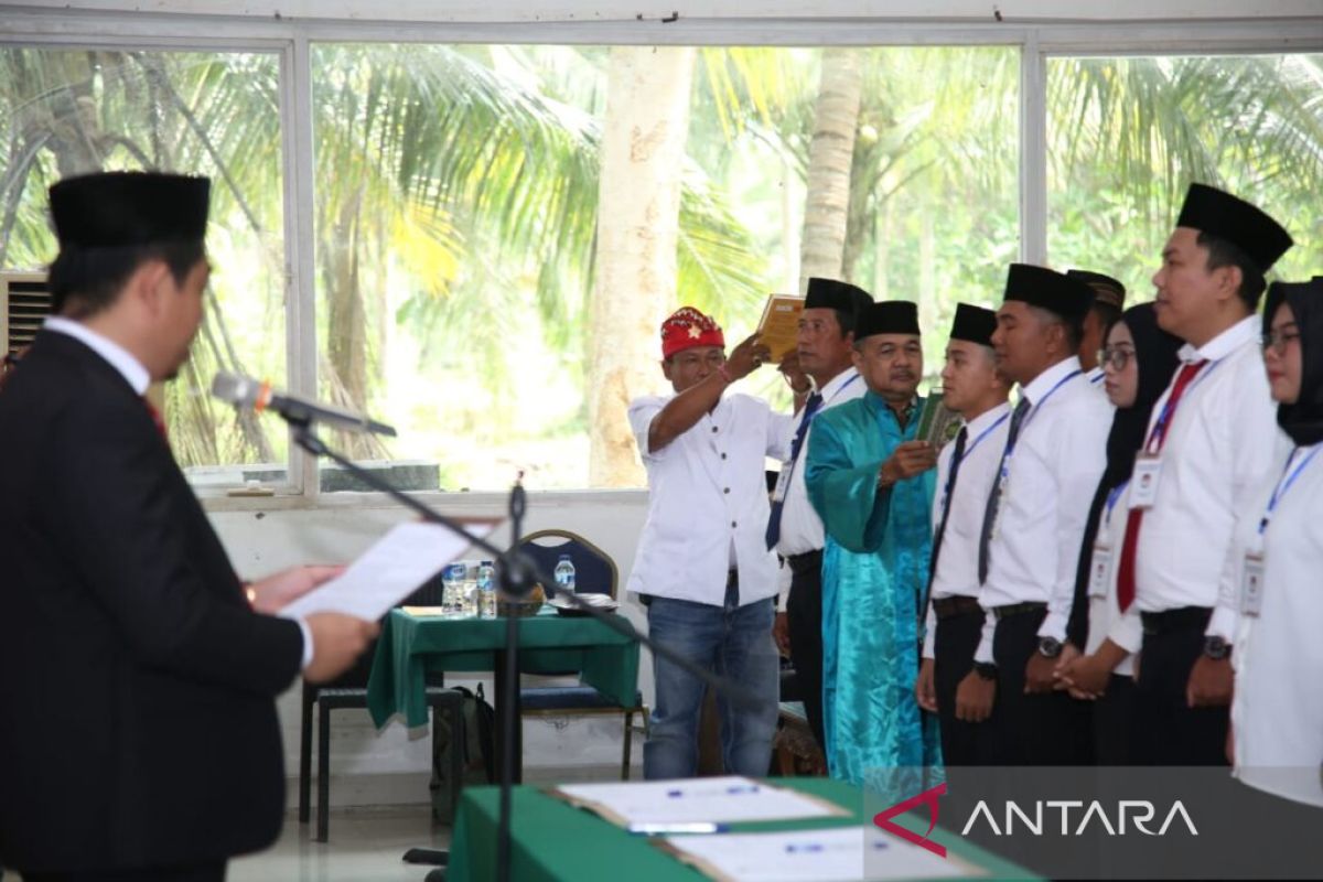 KPU Lampung Selatan lantik 85 anggota PPK Pemilu 2024