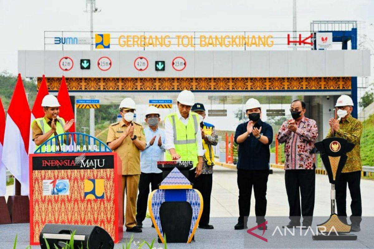 Presiden: Tol Pekanbaru-Bangkinang tumbuhkan daya saing produk Riau