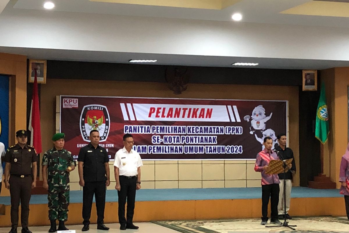 Pemkot Pontianak minta PPK netral pada Pemilu 2024