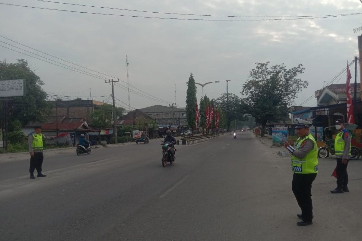 Polresta Deliserdang intensifkan pelaksanaan gatur lalin pascaperayaan tahun baru