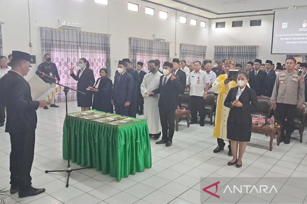 Pegawai honorer hingga mantan Sekdis dilantik jadi PPK di Gumas