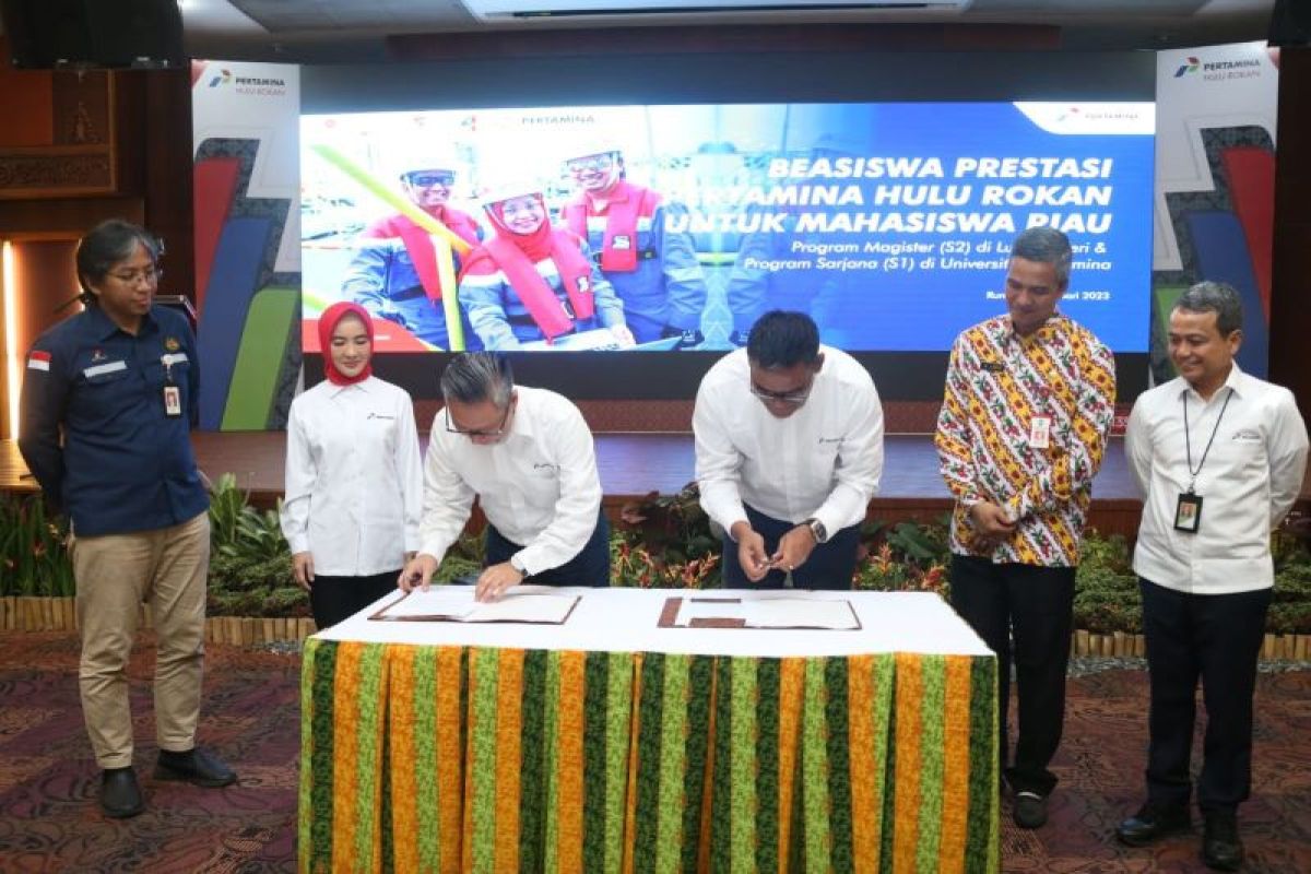 Pertamina luncurkan program beasiswa  bagi putra-putri Riau