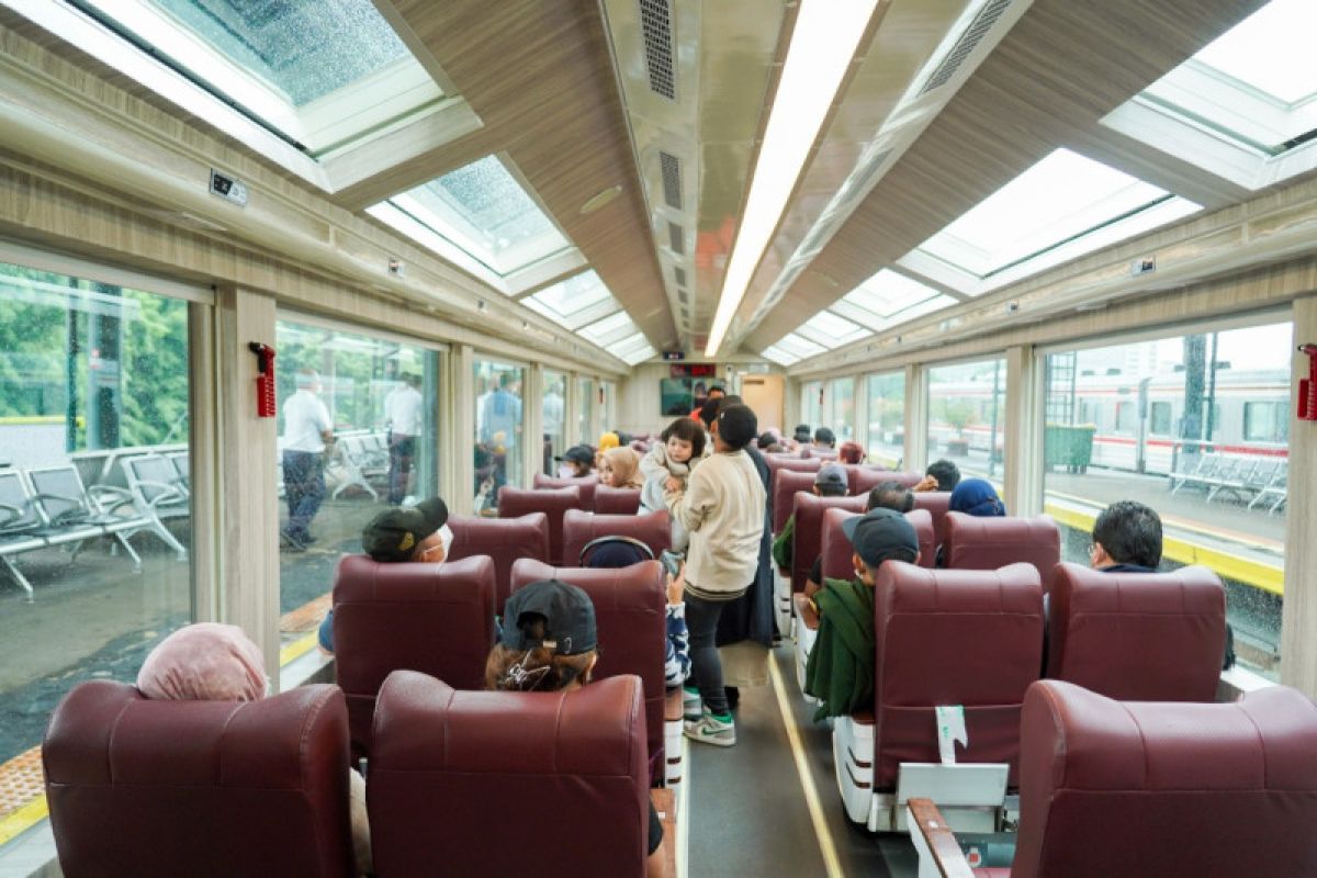 Kereta Panoramic layani 1.613 penumpang sejak diluncurkan