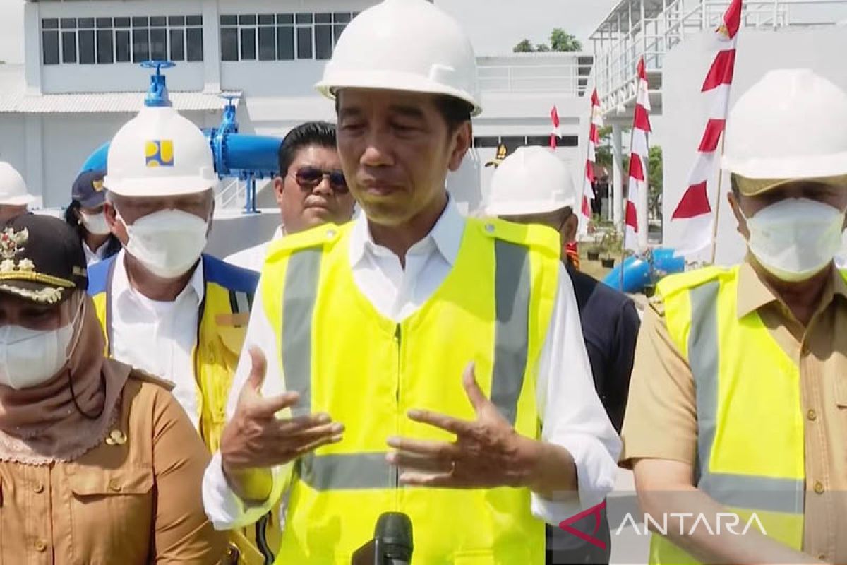 SPAM Durolis to curb diseases from uncooked drinking water: Jokowi