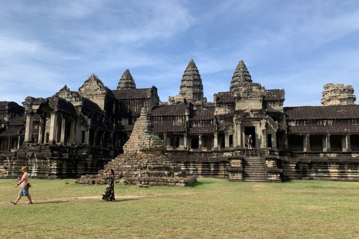 Taman Arkeologi Angkor Kamboja sambut 287.454 wisman pada 2022