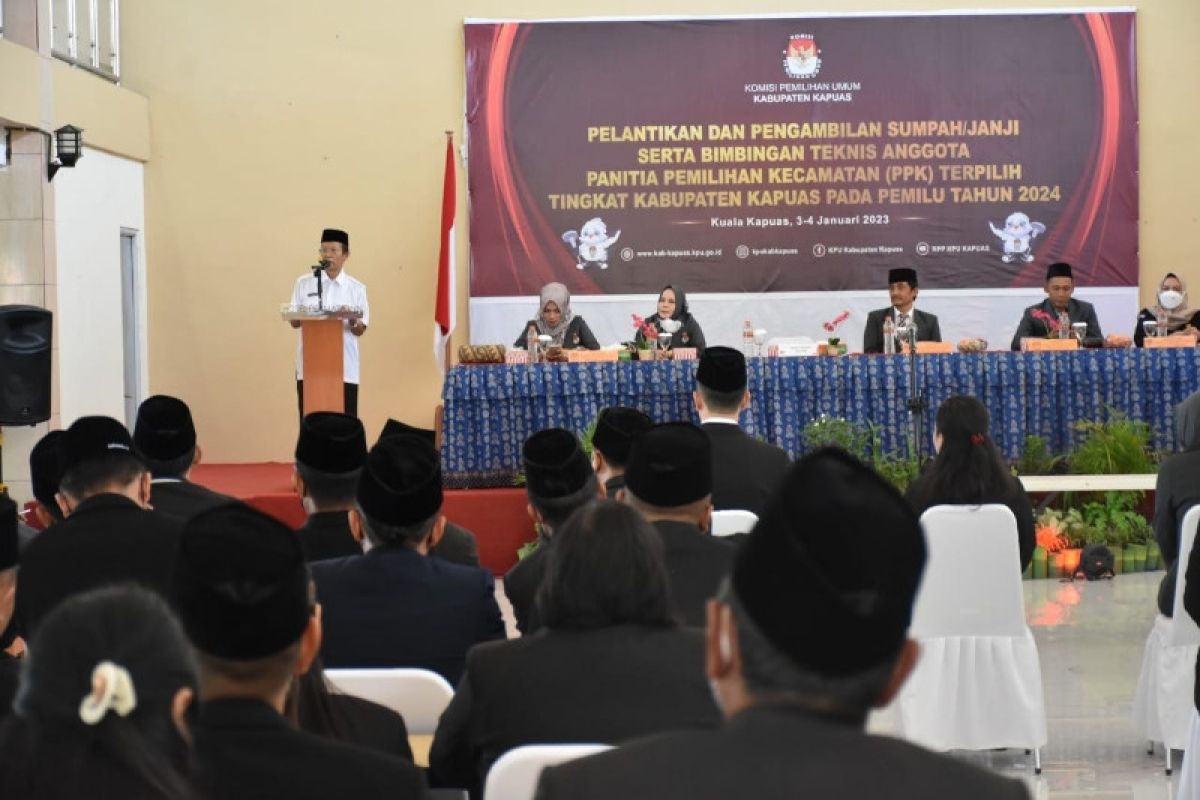 Pemkab Kapuas dukung KPU demi suksesnya pemilu