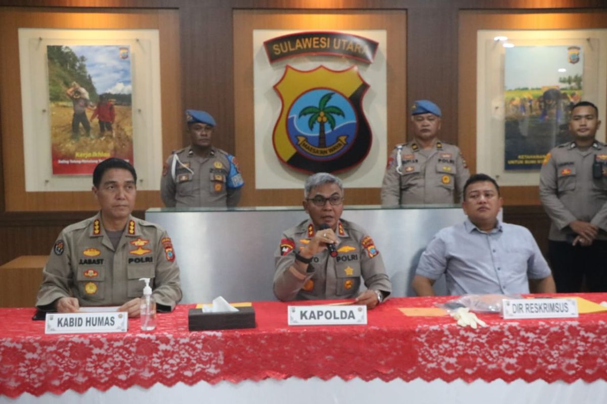 Polda Sulawesi Utara ungkap kasus pengancaman di bidang ITE