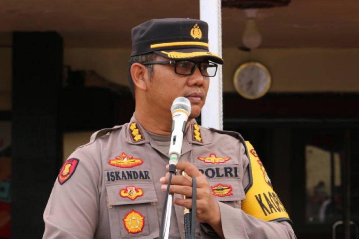 Polisi olah TKP terkait kematian tahanan di Rutan Mamuju