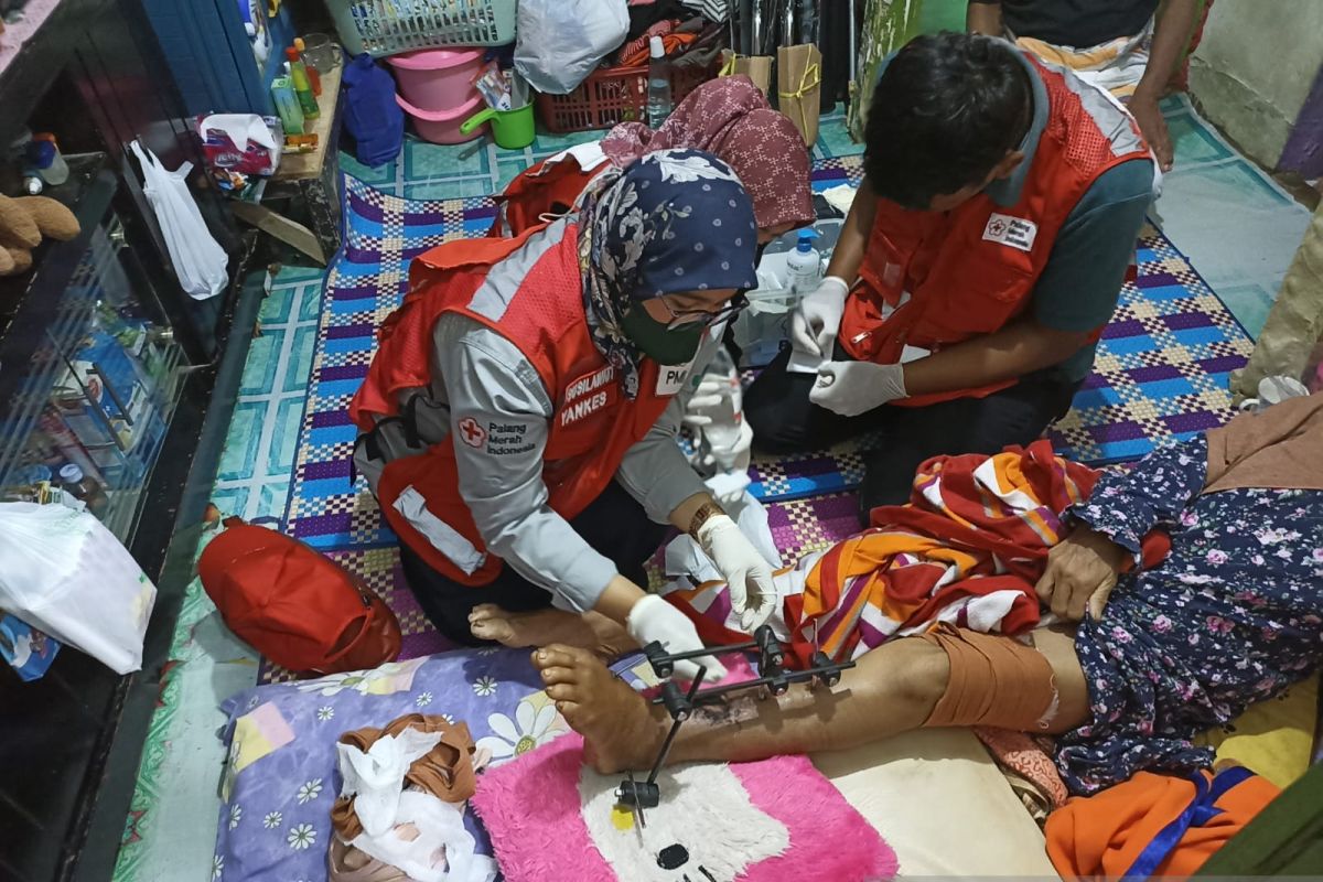 PMI optimalkan layanan home care untuk pantau kesehatan penyintas gempa Cianjur