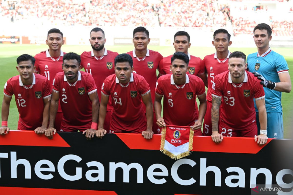 Timnas Indonesia menghuni Grup D pada Piala Asia 2023